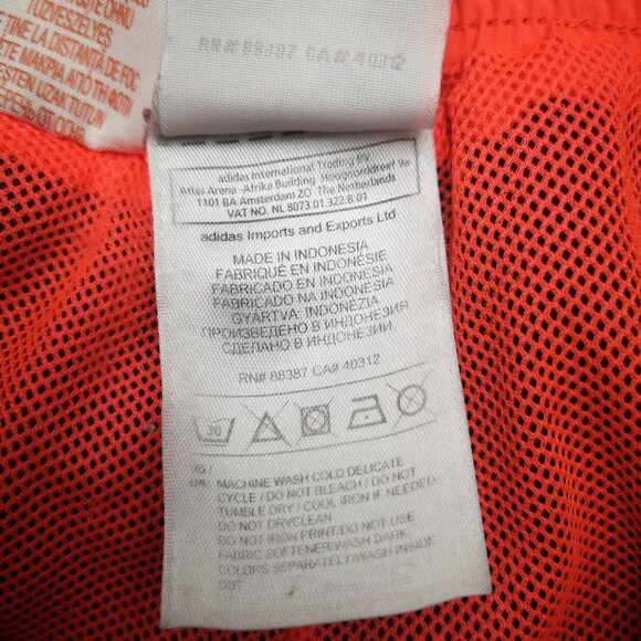 Adidas Predator Youth's Size Medium Navy & Orange Lined Pull On Track Pants - Picture 9 of 16